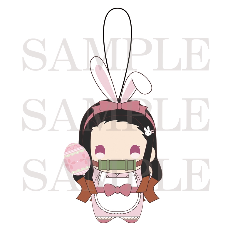 【グッズ-ぬいぐるみ】アニメ「鬼滅の刃」 ゆらふわみにみにぬいぐるみ イースターver. 竈門禰豆子