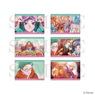 【グッズ-バッチ】ディズニー ツイステッドワンダーランド アニメーション缶バッジセット