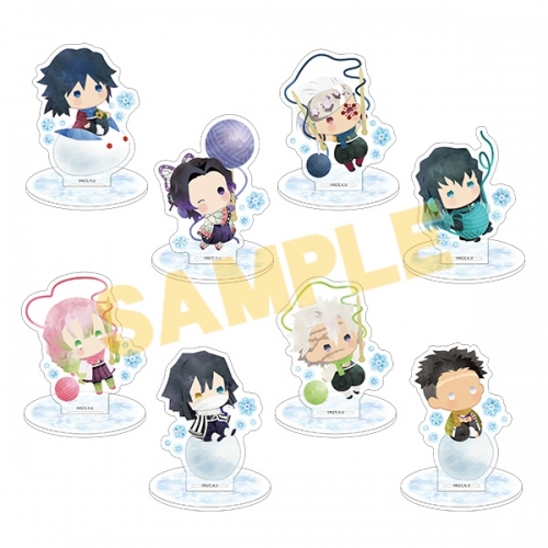 グッズ マスコット 鬼滅の刃 ゆらふわランダムミニアクリルマスコット ウィンターver Vol 2 アニメイト