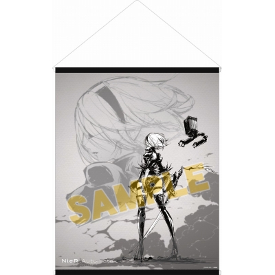 【グッズ-タペストリー】NieR:Automata B2タペストリー(2B&ポッド042)
