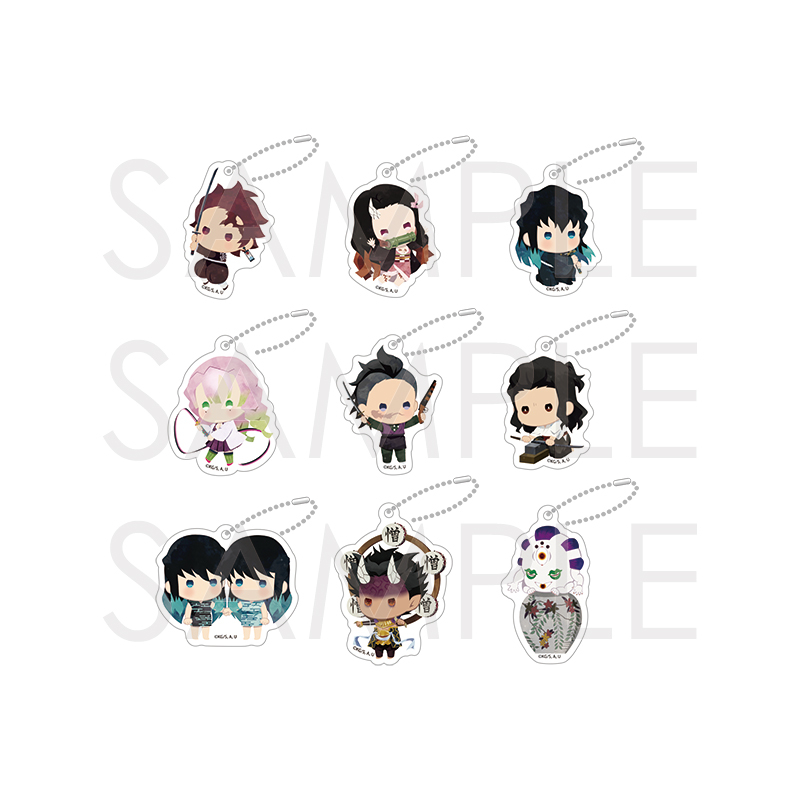 【グッズ-チャーム】テレビアニメ「鬼滅の刃」刀鍛冶の里編 ゆらふわランダムアクリルチャーム（全9種）