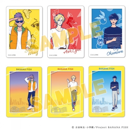グッズ-カード】BANANA FISH フォトフレーム風クリアカードセット（全6 