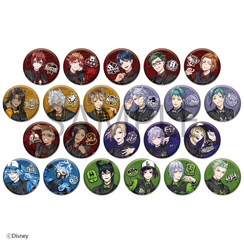 ディズニー ツイステッドワンダーランド 缶バッジコレクション | j  