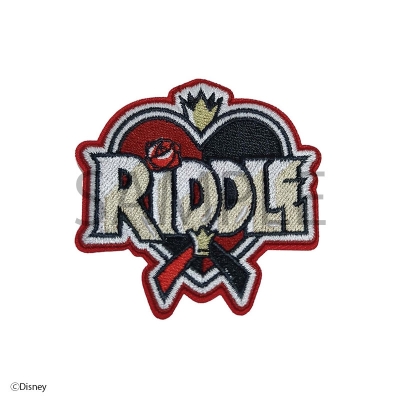 【グッズ-ワッペン】ディズニー ツイステッドワンダーランド ユニオンバースデー/刺繍ワッペン リドル・ローズハート