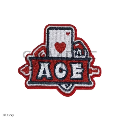 【グッズ-ワッペン】ディズニー ツイステッドワンダーランド ユニオンバースデー/刺繍ワッペン エース・トラッポラ