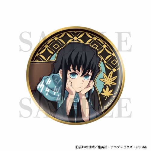 グッズ-バッチ】アニメ「鬼滅の刃」 レリーフメタル缶バッジ 全6  