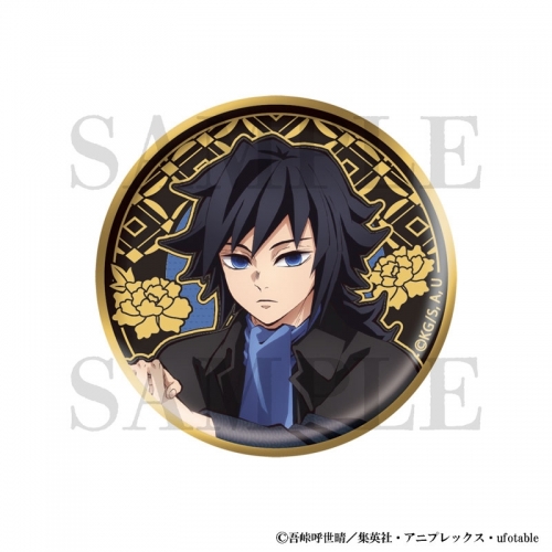 グッズ-バッチ】アニメ「鬼滅の刃」 レリーフメタル缶バッジ 全6種 