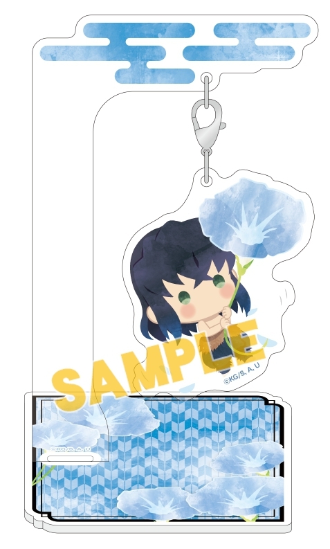 グッズ マスコット 鬼滅の刃 ゆらふわアクリルマスコット 嘴平伊之助 フラワーver アニメイト