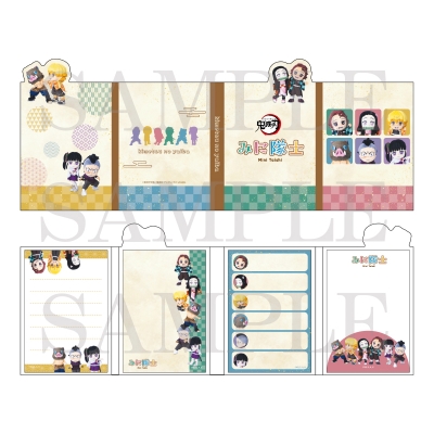 【グッズ-メモ帳】アニメ「鬼滅の刃」 みに隊士 パタパタメモ vol.1
