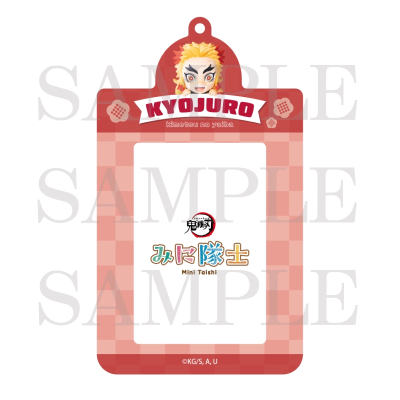 【グッズ-カードケース】アニメ「鬼滅の刃」 みに隊士 カードホルダー 煉獄杏寿郎