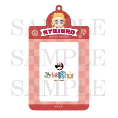 【グッズ-カードケース】アニメ「鬼滅の刃」 みに隊士 カードホルダー 煉獄杏寿郎