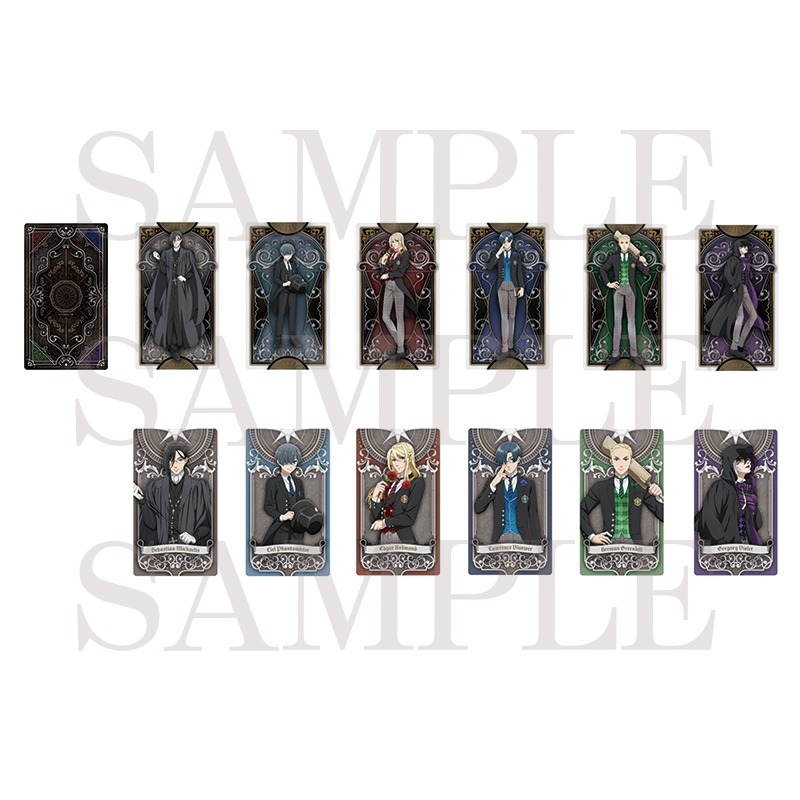 【グッズ-カード】TVアニメ「黒執事 -寄宿学校編-」 ランダムカード 全12種