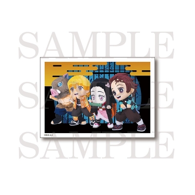 【グッズ-ブロマイド】アニメ「鬼滅の刃」 みに隊士 ランダムブロマイド vol.3