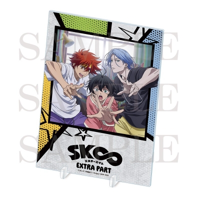 【グッズ-ボード】OVA「SK∞ エスケーエイト EXTRA PART」 アクリルボード 第3弾ビジュアル(喜屋武 暦・馳河ランガ・知念実也)