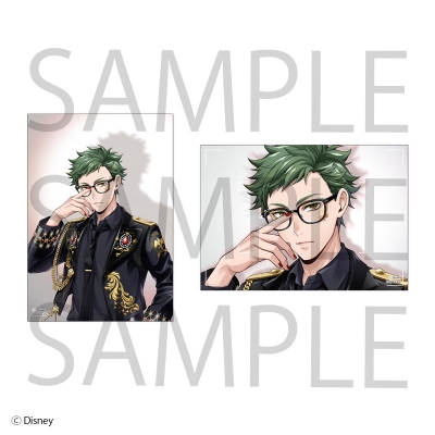 【グッズ-ポートレート】ディズニー ツイステッドワンダーランド ポートレイト(2枚入り) トレイ・クローバー