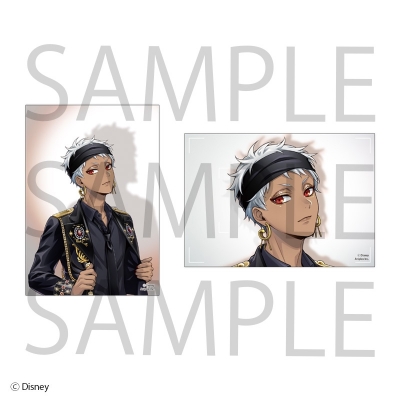 【グッズ-ポートレート】ディズニー ツイステッドワンダーランド ポートレイト(2枚入り) カリム・アルアジーム