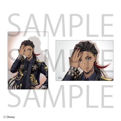 【グッズ-ポートレート】ディズニー ツイステッドワンダーランド ポートレイト(2枚入り) ジャミル・バイパー