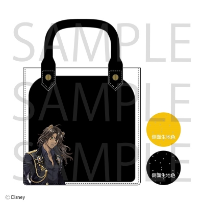 【グッズ-バッグ】ディズニー ツイステッドワンダーランド 巾着入りクリアトートバッグ レオナ・キングスカラー