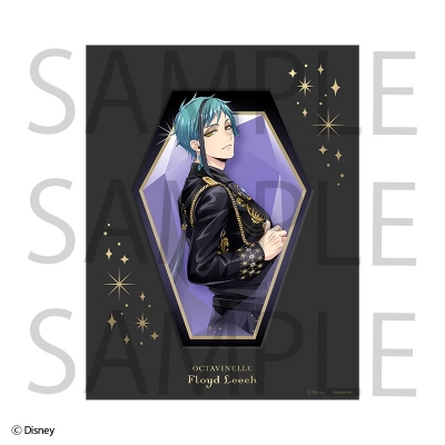 【グッズ-置きもの】ディズニー ツイステッドワンダーランド キャラファインマット フロイド・リーチ