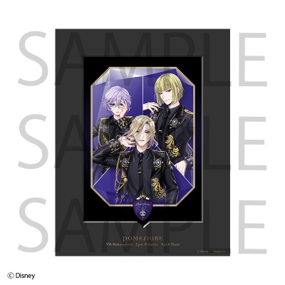 【グッズ-置きもの】ディズニー ツイステッドワンダーランド キャラファインマット ポムフィオーレ寮