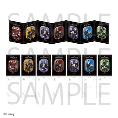 【グッズ-ポストカード】ディズニー ツイステッドワンダーランド ポストカードセット