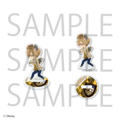 【グッズ-スタンドポップ】ディズニー ツイステッドワンダーランド ミニアクリルスタンド ラギー・ブッチ(アイボリークリフ制服ver.)