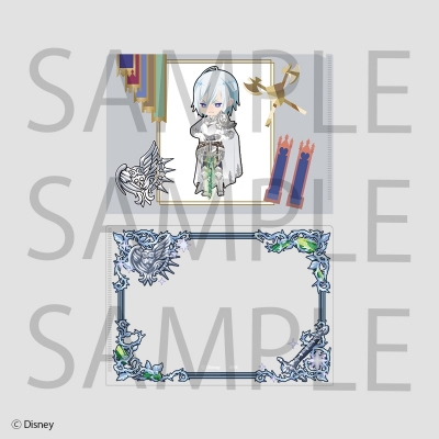 【グッズ-クリアファイル】ディズニー ツイステッドワンダーランド A5クリアファイル シルバー(夜明けの甲冑ver.)