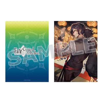 【グッズ-クリアファイル】Fate/Grand Order A4クリアファイル(岡田以蔵 霊衣:えろうイケちょるスーツ)