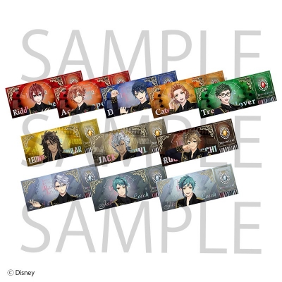 【グッズ-カード】ディズニー ツイステッドワンダーランド 「Disney Twisted-Wonderland 3D Magical Live -Blazing Jewel-」 ランダムチケット風カードvol.1