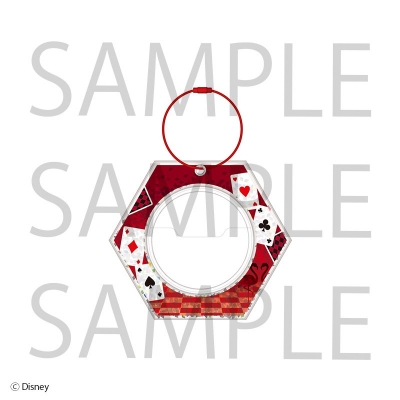 【グッズ-カバーホルダー】ディズニー ツイステッドワンダーランド 「Disney Twisted-Wonderland 3D Magical Live -Blazing Jewel-」 缶バッジホルダー<ハーツラビュル>