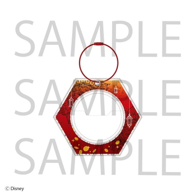 【グッズ-カバーホルダー】ディズニー ツイステッドワンダーランド 「Disney Twisted-Wonderland 3D Magical Live -Blazing Jewel-」 缶バッジホルダー<スカラビア>