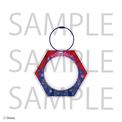 【グッズ-カバーホルダー】ディズニー ツイステッドワンダーランド 「Disney Twisted-Wonderland 3D Magical Live -Blazing Jewel-」 缶バッジホルダー<ポムフィオーレ>