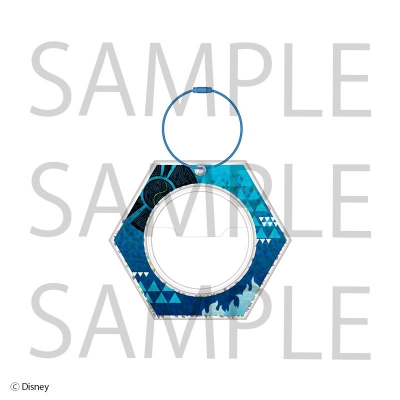 【グッズ-カバーホルダー】ディズニー ツイステッドワンダーランド 「Disney Twisted-Wonderland 3D Magical Live -Blazing Jewel-」 缶バッジホルダー<イグニハイド>