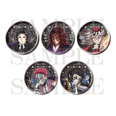 【グッズ-バッチ】アニメ「鬼滅の刃」 ランダムレリーフメタル缶バッジ 全5種