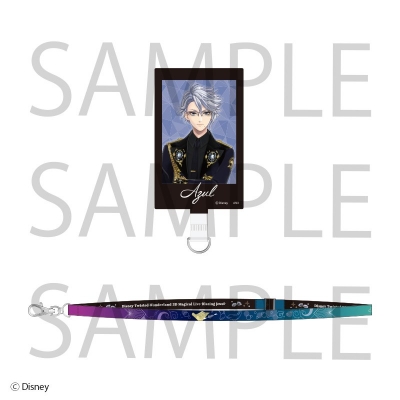 【グッズ-セットもの】ディズニー ツイステッドワンダーランド 「Disney Twisted-Wonderland 3D Magical Live -Blazing Jewel-」 フォンタブ&ストラップセット<アズール・アーシェングロット>