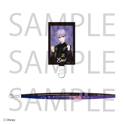 【グッズ-セットもの】ディズニー ツイステッドワンダーランド 「Disney Twisted-Wonderland 3D Magical Live -Blazing Jewel-」 フォンタブ&ストラップセット<エペル・フェルミエ>