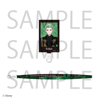 【グッズ-セットもの】ディズニー ツイステッドワンダーランド 「Disney Twisted-Wonderland 3D Magical Live -Blazing Jewel-」 フォンタブ&ストラップセット<セベク・ジグボルト>