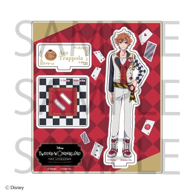 【グッズ-スタンドポップ】ディズニー ツイステッドワンダーランド アクリルスタンド エース・トラッポラ