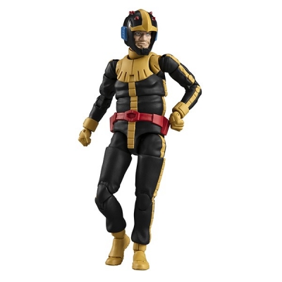 【アクションフィギュア】G.M.G. COLLECTION 13 機動戦士ガンダム ジオン公国軍 黒い三連星 ガイア ノーマルスーツVer.