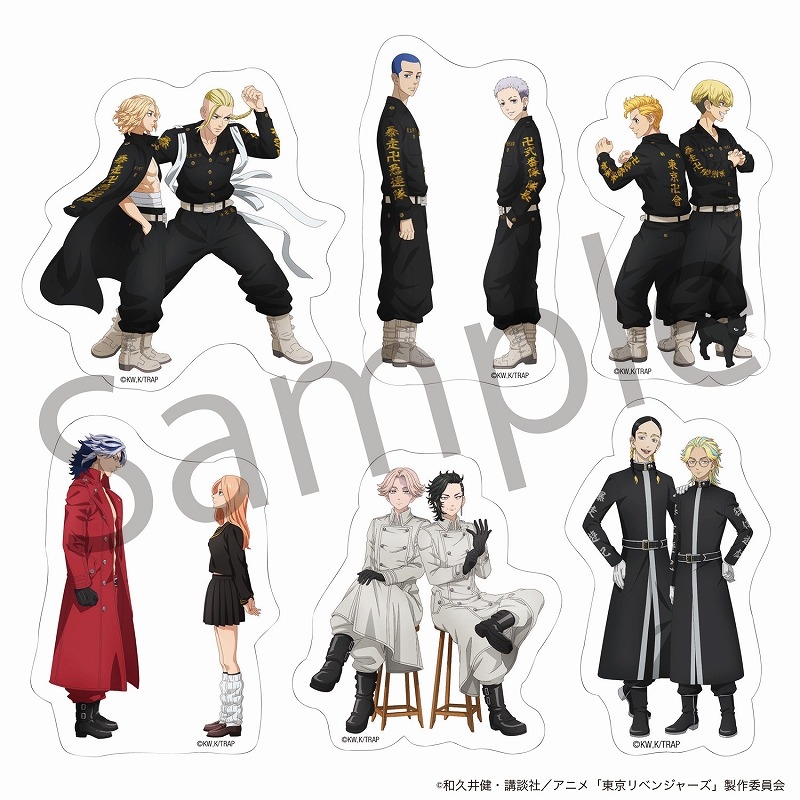 【グッズ-ステッカー】TVアニメ『東京リベンジャーズ』 ステッカーセット