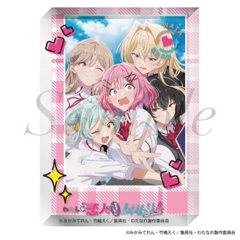 グッズ-置きもの】TVアニメ『わたしが恋人になれるわけないじゃん わたなれBlu-ray1〜3巻連動購入特典アニメイト版アクリルブロック