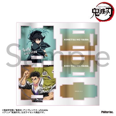 【グッズ-小物入れ】アニメ「鬼滅の刃」 アクリル小物入れ 時透無一郎&悲鳴嶼行冥