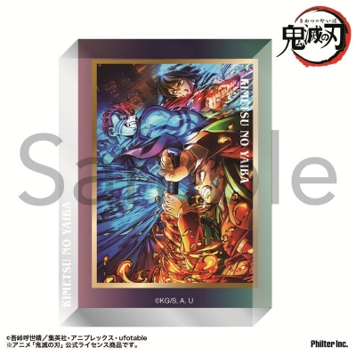 【グッズ-置きもの】アニメ「鬼滅の刃」 アクリルブロック 無限城編第三弾キービジュアル