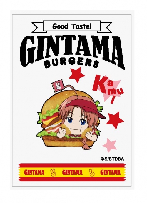 グッズ シール 銀魂 モバイルデコ用 キャラスタムシール 神威 アニメイト