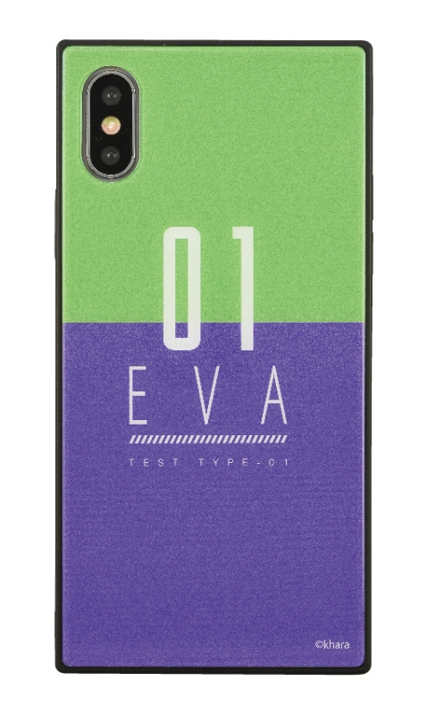 グッズ カバーホルダー エヴァンゲリオン Iphone Xs X 対応 スクエアガラスケース 初号機 アニメイト