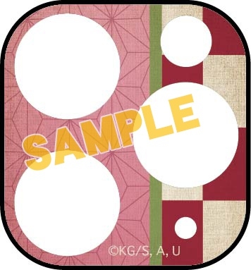 【グッズ-カバーホルダー】鬼滅の刃 iPhone11Pro/11Pro MAX対応 カメラカバー 竈門禰豆子(かまど ねずこ)