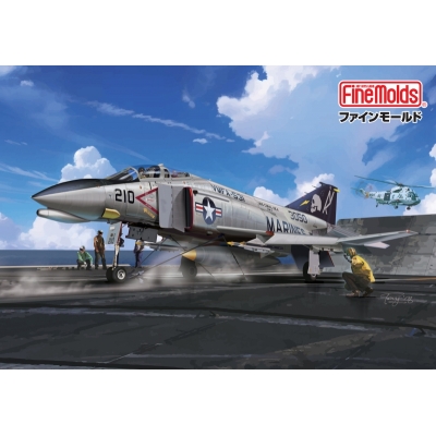 【プラモデル】ジェット機 FX04 アメリカ海軍 F-4N 戦闘機VMFA-531 “グレイゴースト” 1/72