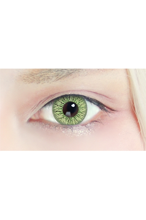 コスプレ コスプレアクセサリー 度あり Qualite クオリテ ワンデー Uv シトロングリーン コスプレカラーコンタクト 2 アニメイト