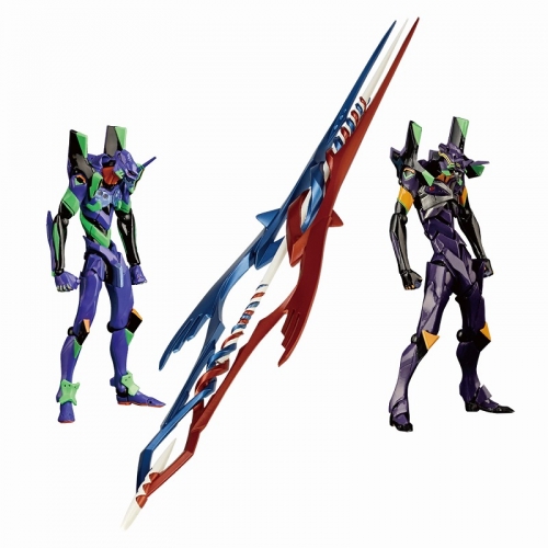 アクションフィギュア Evangelion Evolution シン ヱヴァンゲリヲン新劇場版 エヴァンゲリオン初号機 エヴァンゲリオン第13号機 ガイウスの槍 アニメイト