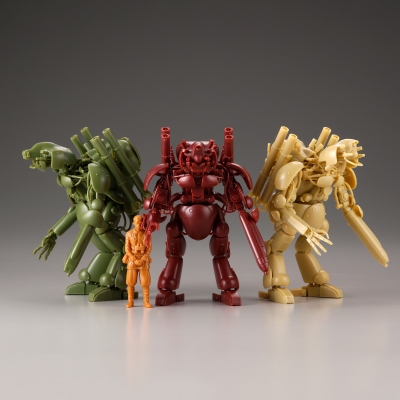 【プラモデル】ARTPLA マシーネンクリーガー ファイナルフントセット&ジェリ缶おじさん 1/35